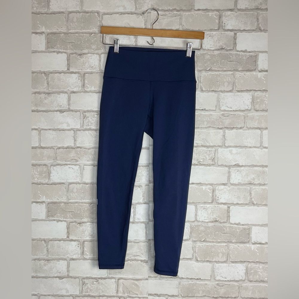 Fleo Navy Blue Leggings Size M